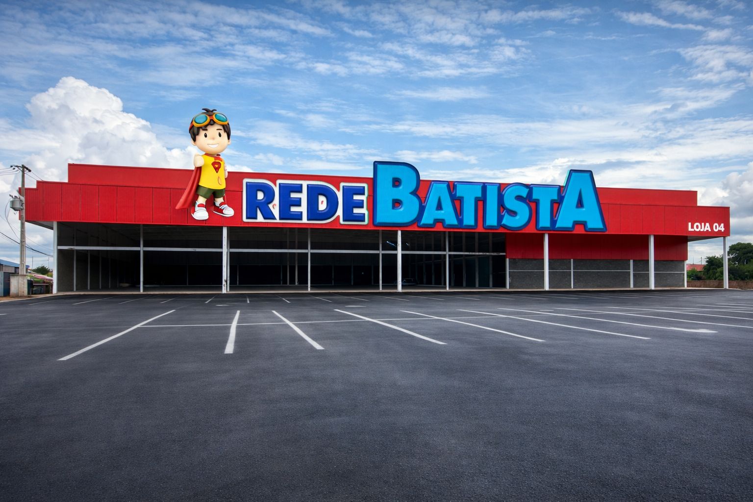 Nova loja Rede Batista